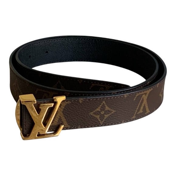 Authentic Louis Vuitton Initialed 30 MM. Reversible Belt. Size 85 - Picture 2 of 9